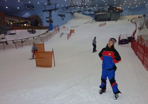 28 Everyone is provided the SkiDubai Ski Wear, that's me in my oversize one