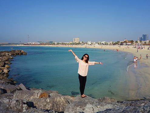 30 The gorgeous Jumeirah Open Beach, a beautiful closure to my trip!
