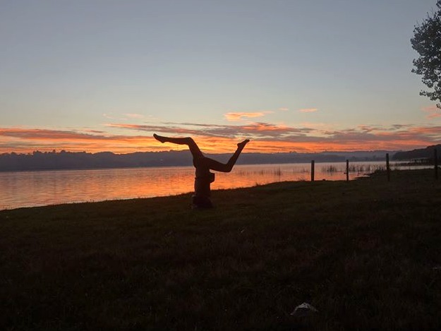 South Africa sunrise yoga| Yoga all over the world| Asian Female Traveller | Adventure/ Outdoors