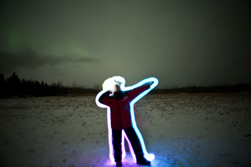 Bolt-ing in Yukon | Light sticks