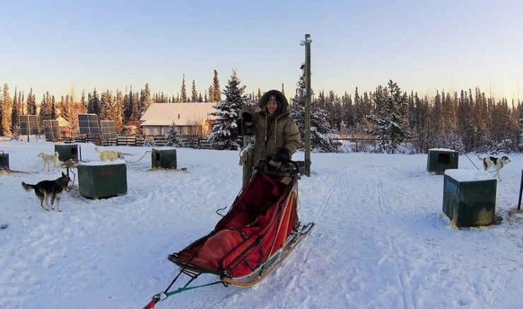 XXL Size Lydiascapes and her santa sled