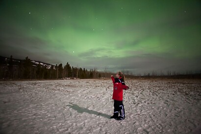 The activity spotted a few days after I left2 Beautiful Aurora taken at the Aurora Village a few days after I left