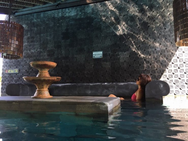 A hidden sanctuary in the secluded corner of the St Regis Bali pool. Away from the hustle and bustle.