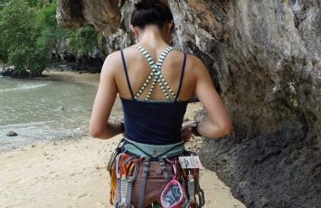 Lydia Yang Rock Climber of Lydiascapes | Rock climbing in Krabi Thailand in 2015