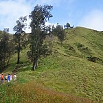 scenic view along the way | climbing mount rinjani