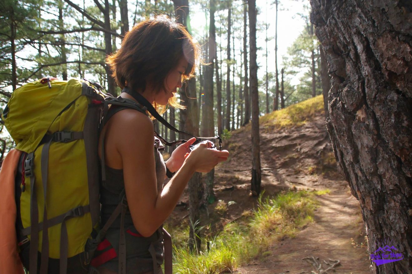 Capturing moments all along the way. Sunshine made so many picturesque moments along the way down from Mount Ugo