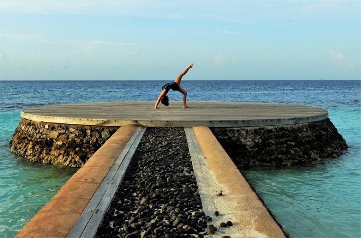Strike a pose at these iconic coral terrace all around the W Maldives