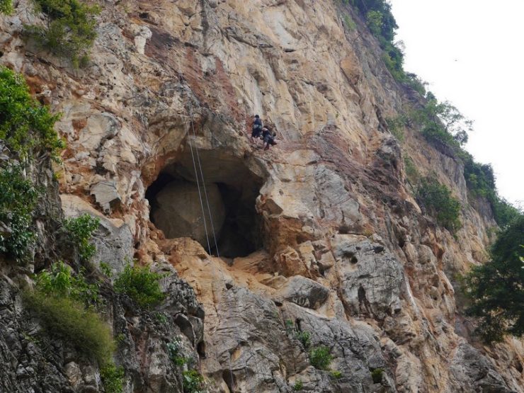 Damai Rock Wall with its infamous cave | Rock climbing in KL Malaysia | Rock climbing near me