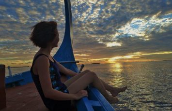 sunset maldives travel blog