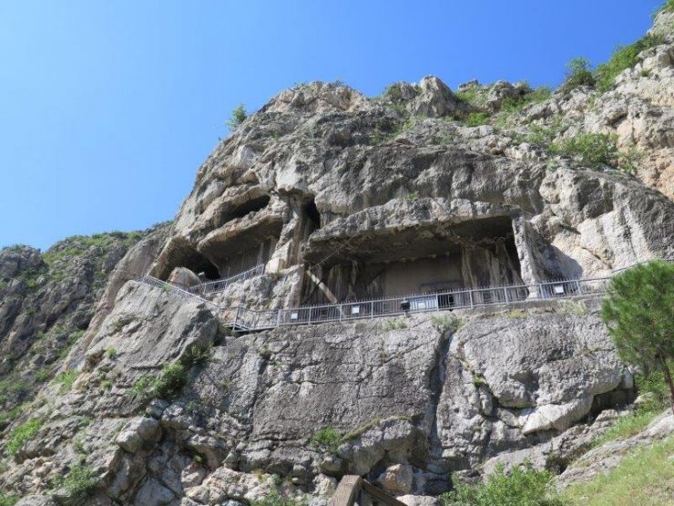 Rock tombs of amasys