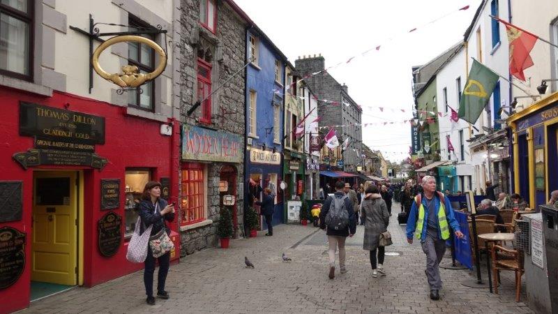 Walking through the streets of Galway
