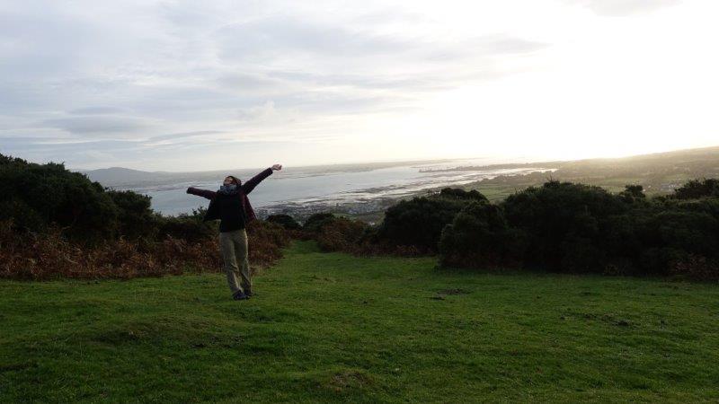 Happy and free in Carlingford - a spiritual sunrise mountain top encounter