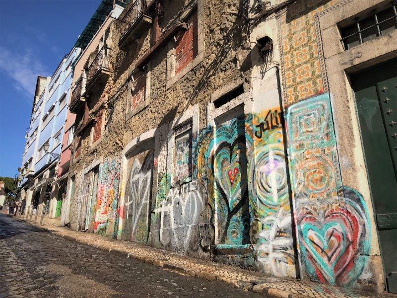 Graffiti and colours of the street