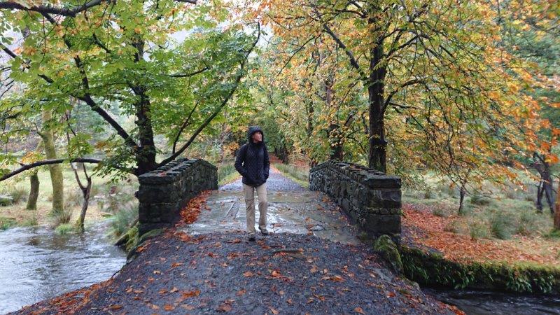 Crossing the bridge to the start of the Cadair Idris Trail