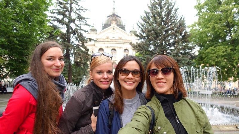 Incredible city tour of Kosice with these ladies