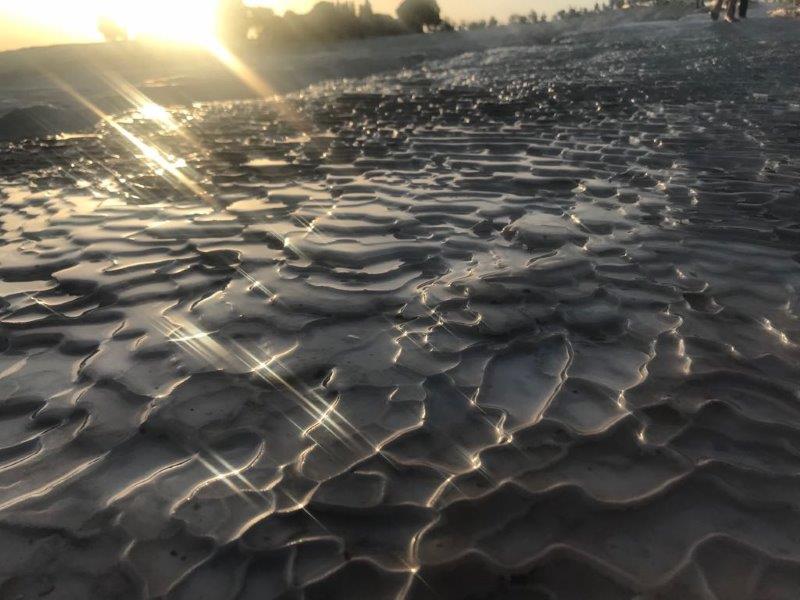 Thermal Springs with the white limestone shimmering in the sun | Immerse in the thermal waters and enjoy the sunset | Limestone Terraces
