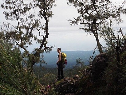 female wanderer in mount rinajni female wanderer in mount rinajni Lydia Yang
