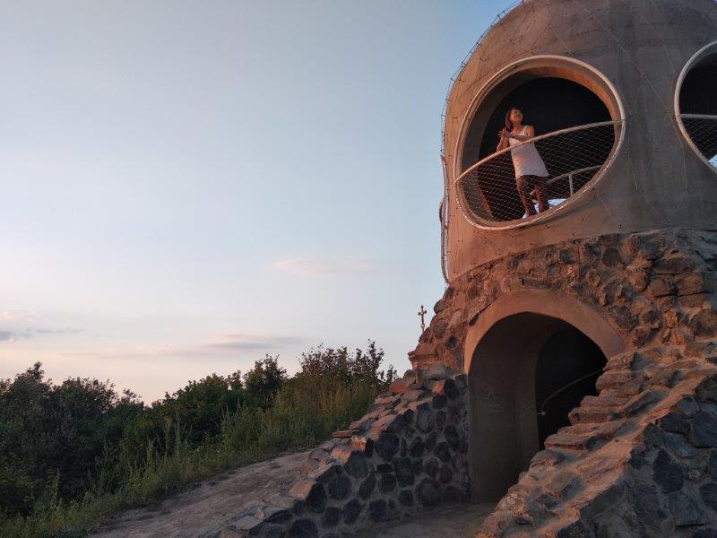 View from spaceship tower at Pastevni vrch