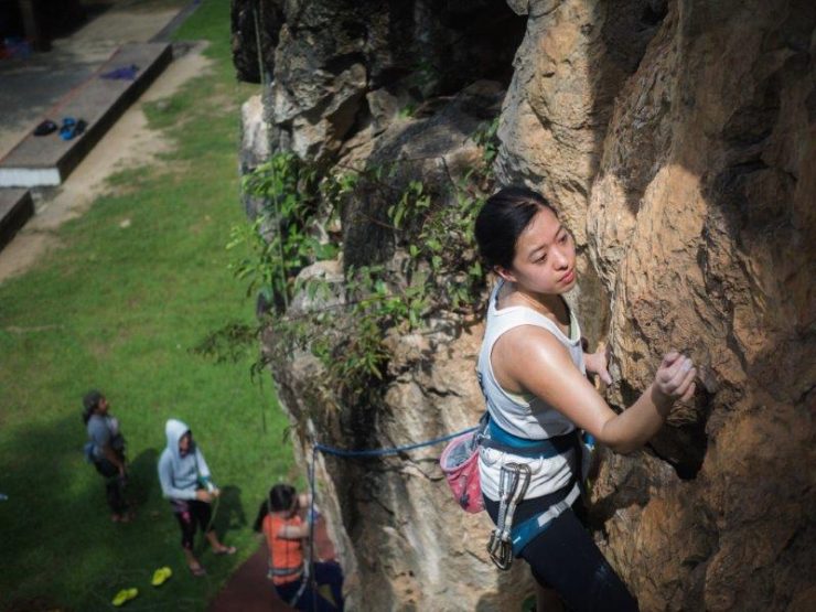 Batu Caves Rock Climbing