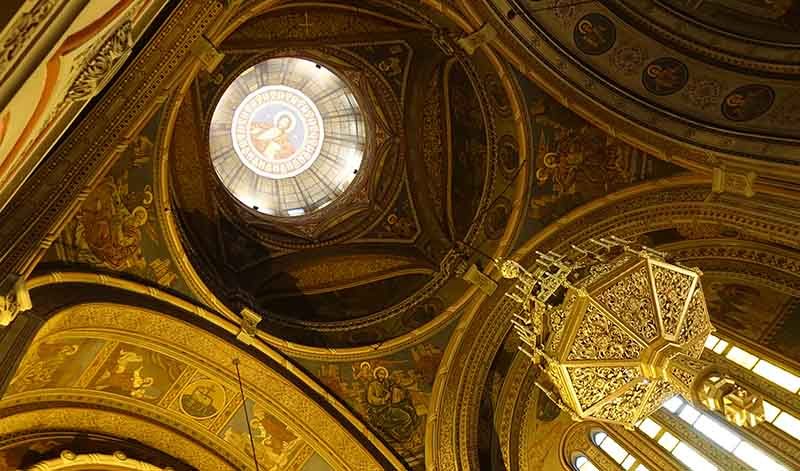 Inside Timișoara Orthodox Cathedral