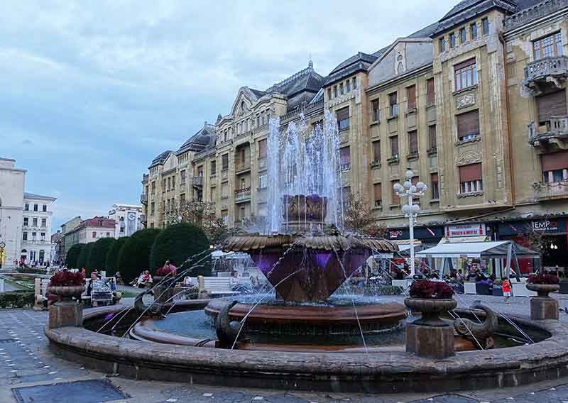 Victoria Square. Kid's town Timisoara