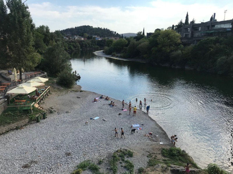 Montenegro Padgorica swimming rock climbing