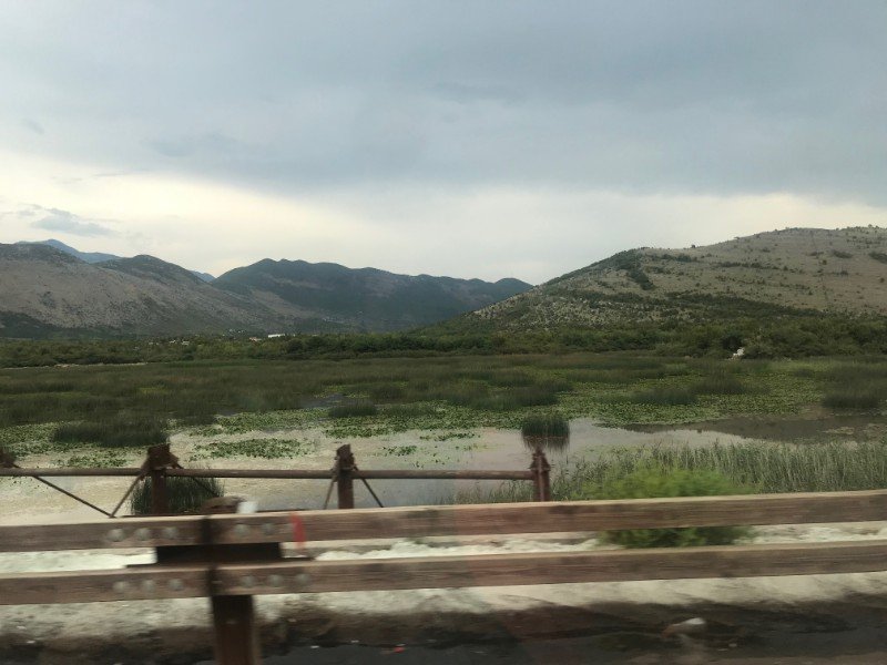 Padgorica mountains scenery rock climbing Montenegro