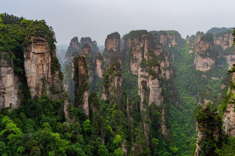 Best hikes Zhangjiajie National Forest Park Best day hikes in Asia - Zhangjiajie National Forest Park in China