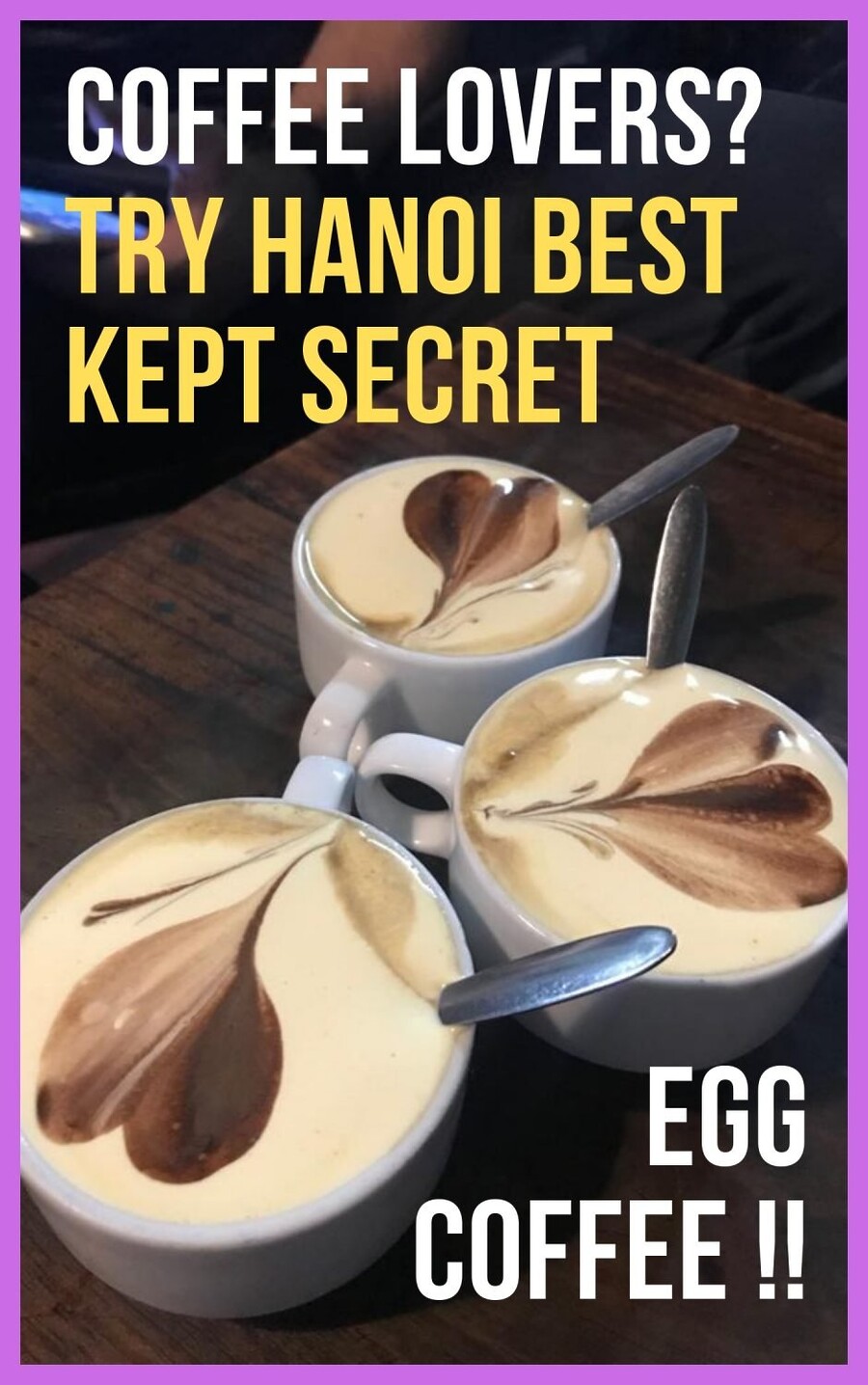 Egg coffee best tiramisu in a cup drink in the world only in hanoi vietnam