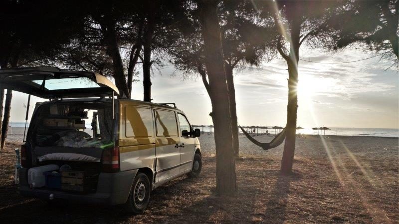 Free camping Durres-min at Albanian Riviera Albania
