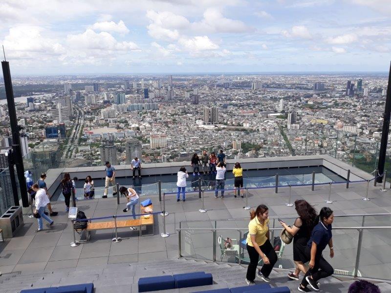 20190610 104323 On top of the highest building in Thailand, King Power Mahanakhon at 314 metres