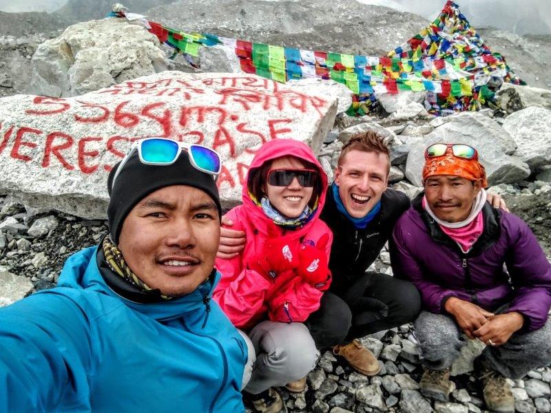 View from Everest Base Camp