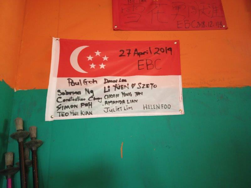 Singaporeans who made it to Everest Base Camp in Nepal