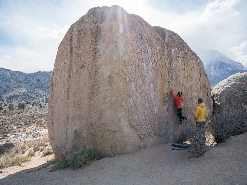 World class bouldering can be found in Bishop. | Outdoor Bouldering