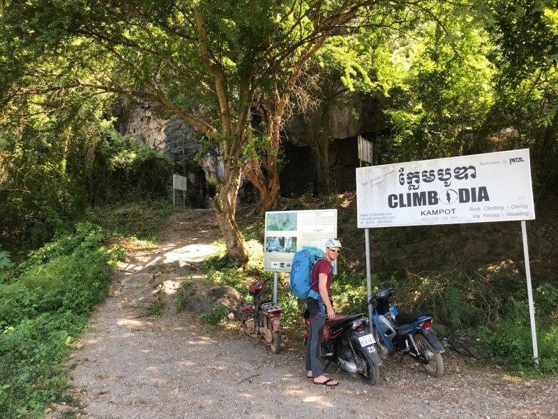 IMG 5692 Parking area in Kampot Climbodia Climbing spot | Best season to climb in Kampot