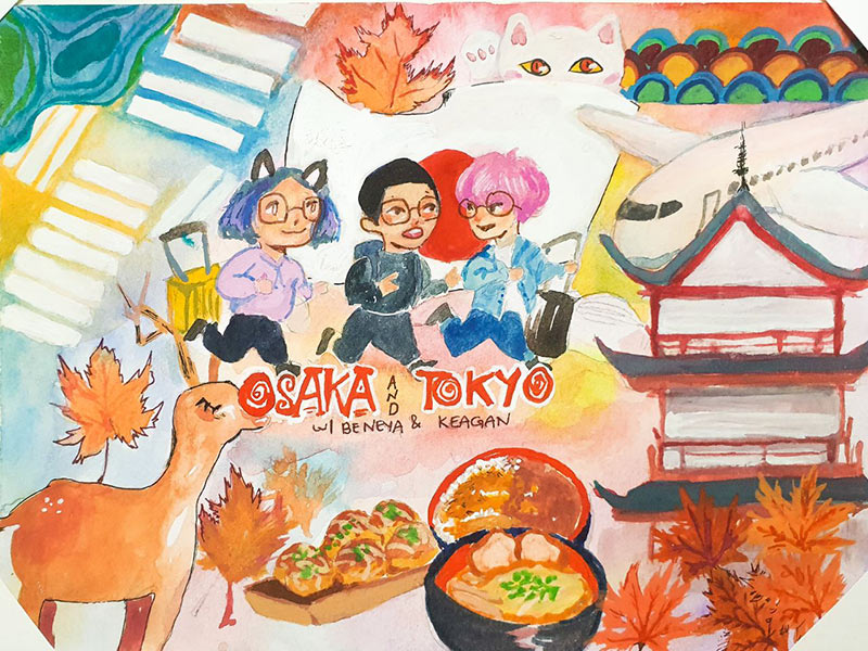 Travelling through Art in COVID 19