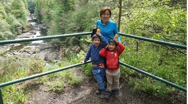 Fall of clydes 1 Falls Of Clyde Wildlife Reserve Lanark - Multi Generational Family Trip