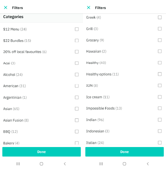 Deliveroo Categories - Alternative Ways To Travel From Home