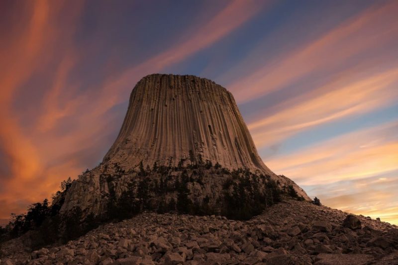 most iconic climbing spots in the US is the Devil’s Tower