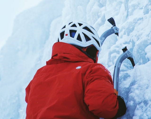 history of ice climbing and whats the best ice climbing helmet