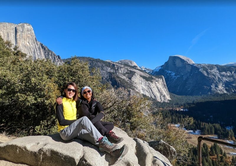 Rock climbing spots in Yosemite Valley
