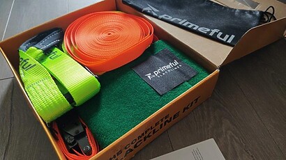 best slacklines for summer time rolls of slacklines in box