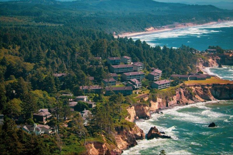 the oregon coast is home to many beaches and one of the largest campgrounds in the state