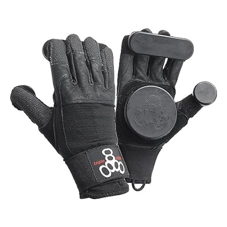 Triple Eight Longboard Gloves with Finger Pucks