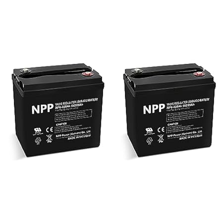 NPP 6V AGM Deep Cycle Rechargeable Battery
