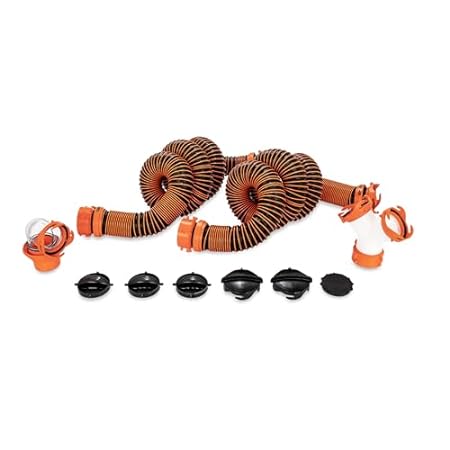 41lY4NNmjVL. SL450 RhinoEXTREME 21056 20-Foot Sewer Hose Kit with Tandem Holding Tanks