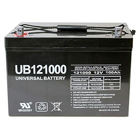 51X8zve0j1L. SL450 Universal Power Group 12V AGM DEEP Cycle Battery