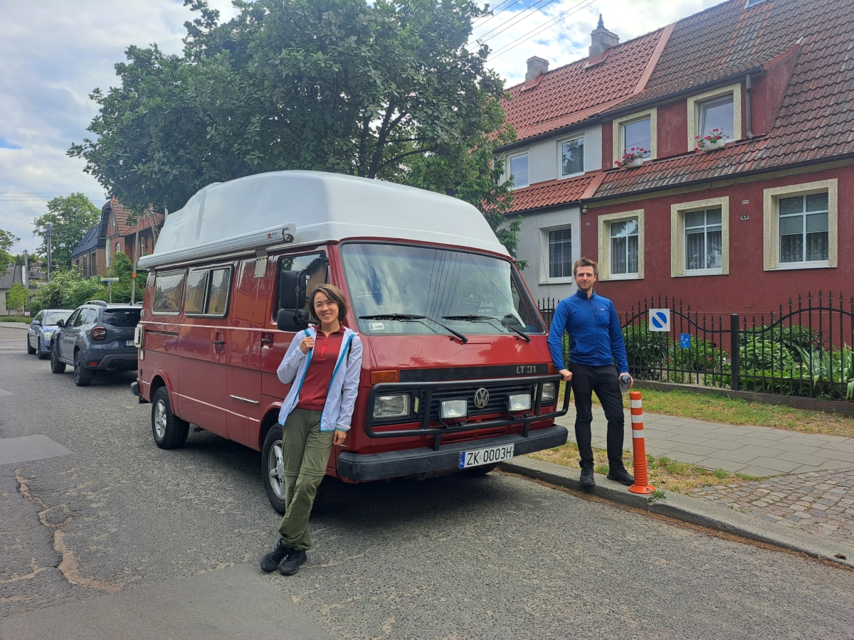 our great campervan the Ladybird