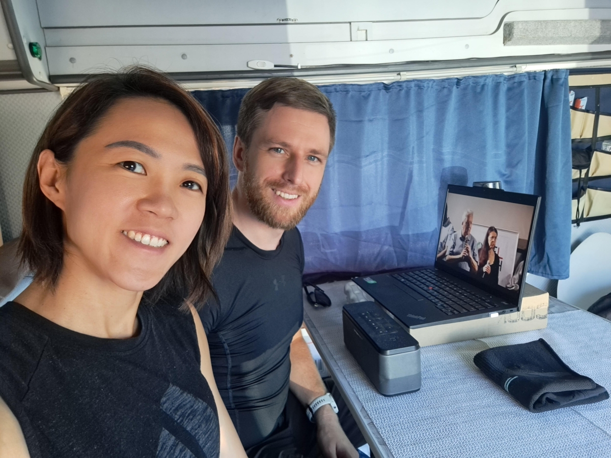 working while in a campervan og working while in a campervan og Beginner Guide to Campervaning around the Baltic countries