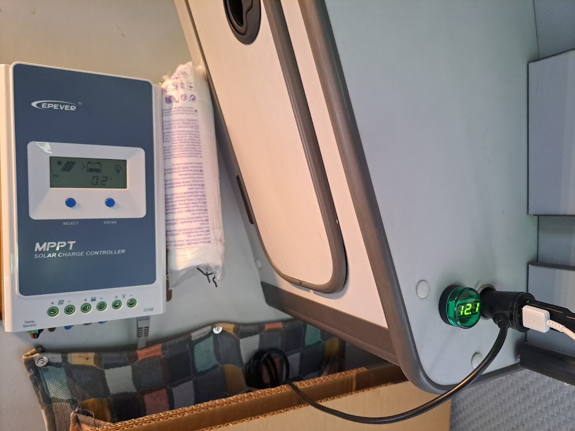 solar charger for RV og solar charger for our camper van